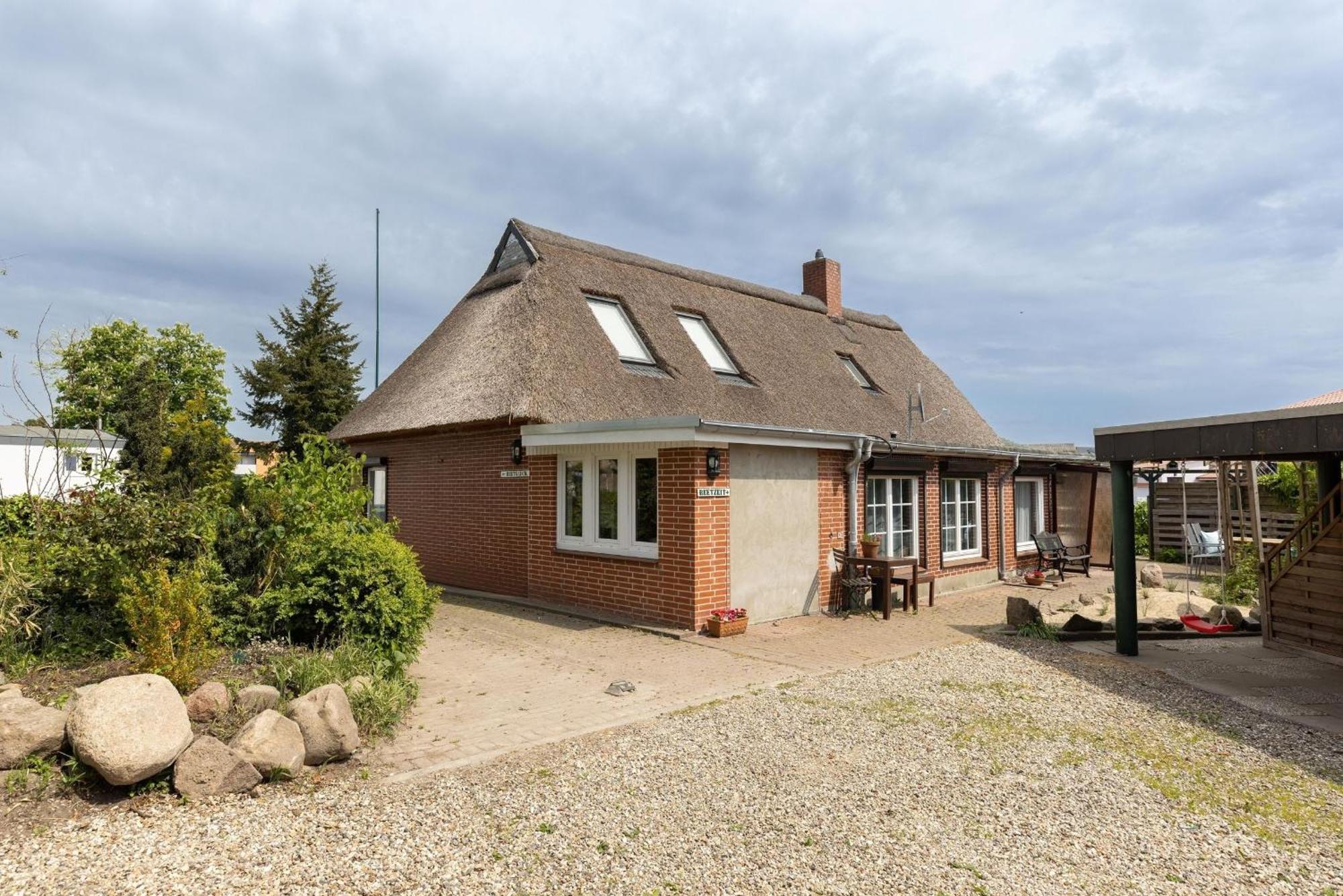 Haus Meerreet Reetglueck Grömitz Esterno foto